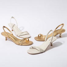 Load image into Gallery viewer, Mini Annie Sandal In Ivory Leather