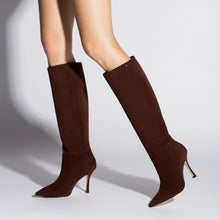 Load image into Gallery viewer, Kate Boot In Brown Suede