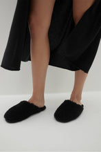 Load image into Gallery viewer, SHEARLING MULE SLIPPERS