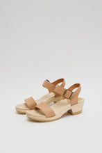 Load image into Gallery viewer, No.6 Two Strap Clog on Mid Heel in Desert