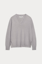 Load image into Gallery viewer, CELESTE V-NECK CASHMERE SWEATER